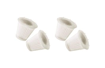  Black & Decker VF100 DustBuster Replacement Filters 4-PACK