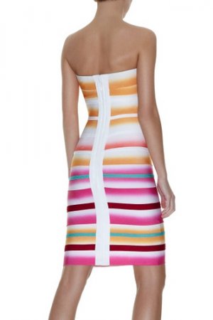 Herve Leger Rainbow Bandage Dress ~ ArrogantMinnie Preorder - Clothings
