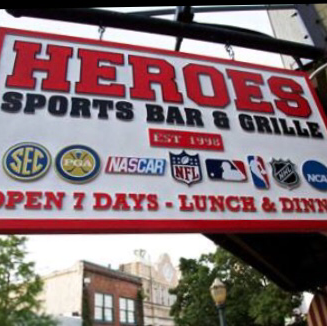 Heroes Sports Bar & Grille- Downtown logo