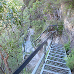 Looking down stair case on Valley of the waters track (94030)