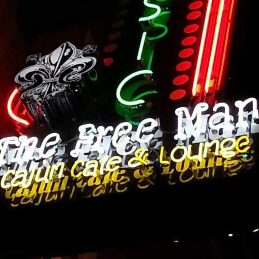 The Free Man Cajun Cafe & Lounge logo