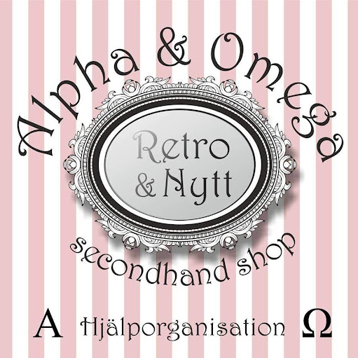 Alpha & Omega Secondhandbutik och hjälporganisation logo