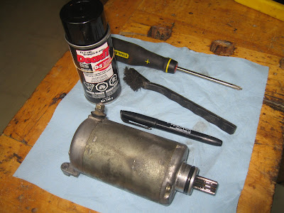 Starter Motor Cleaning Tutorial IMG_9465