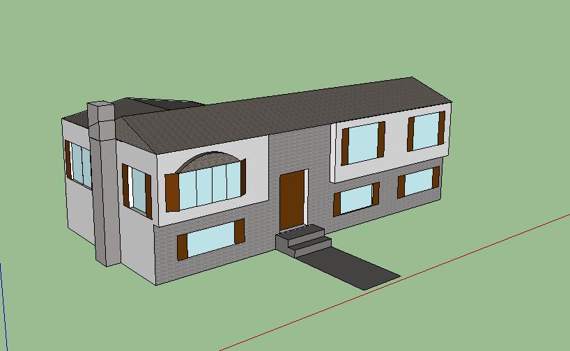 fiverr google sketchup house