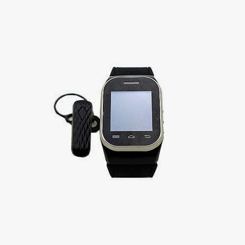  2014 New style K6+ Touch screen Mobile phone Personality Give bluetooth headset as gift Watch mobile phone (Black, 8G Memory card)