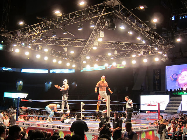 Lucha Libre - more fun watching guys in masks and hot pants than I ever thought possible