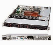  Supermicro 1U CSE-113TQ-700CB Hot-Swap Sata Chassis (Black)