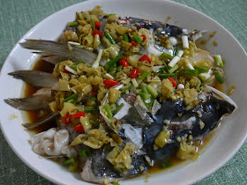 spicy fish head dish