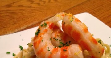The Comforting Vegan : Vegan Shrimp Scampi with Linguine (with Gluten ...