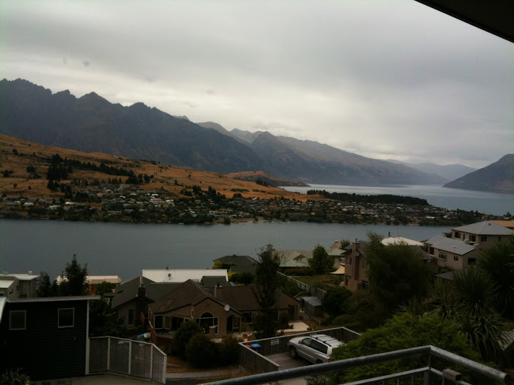 View of Queenstown, New Zealand 
