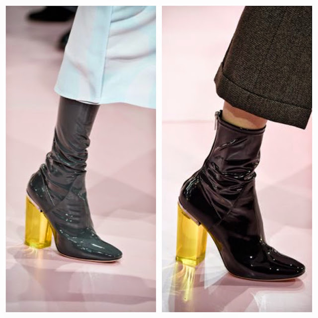 dior vinyl boots