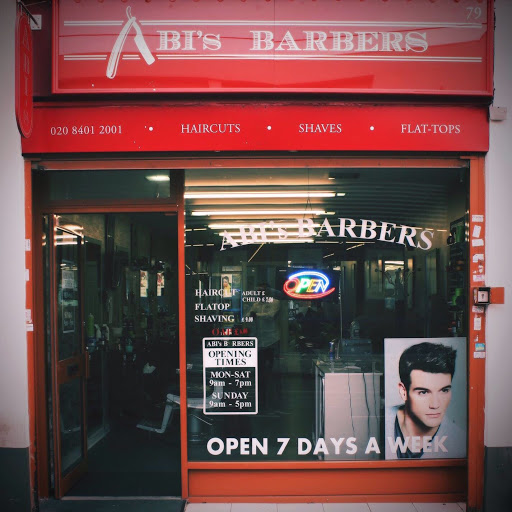 Abi's Barbers logo