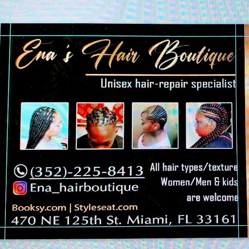 Ena's Hair Boutique logo