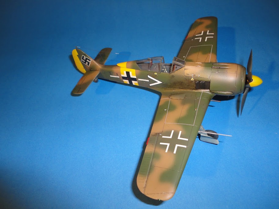 Hasegawa 1:48 Fw190A-4 (JT91) JG54 'Hubertis von Bonin' FINISHED DSC01058