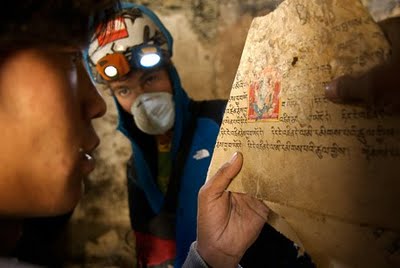 Rare Look Into Tibet Buddhist Grottoes Image