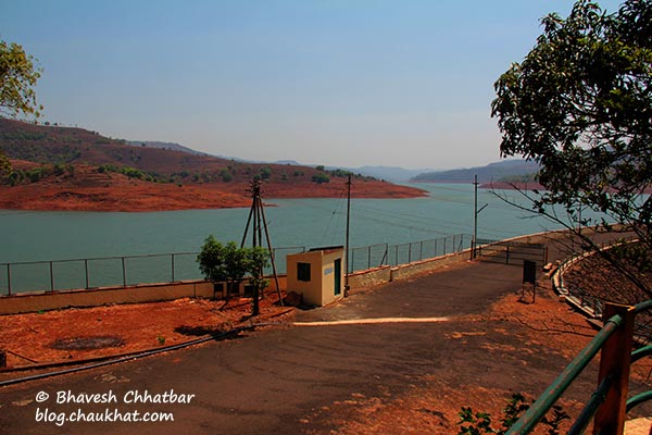 Panshet dam - visitors not allowed beyond this point
