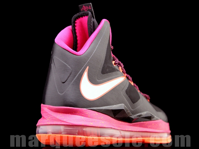 Buy Cheap Nike Lebron 10 X Floridians Grey Pink Orange