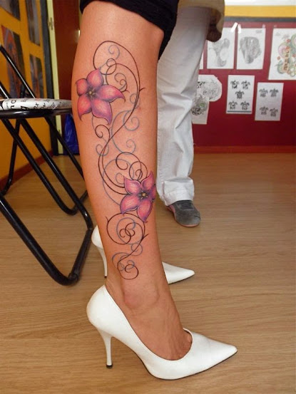 tattoo on legs