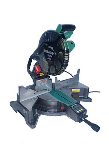 Hitachi C12LCH 15 Amp 12-Inch Compound Miter Saw with Laser and Miter Bevel Digital Display