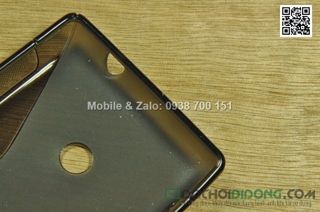 Ốp lưng Nokia Lumia 520 525 dẻo trong chữ S