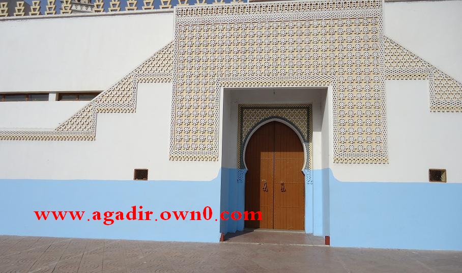 مسجد السنغال اقدم مسجد في اكادير بعد الزلزال DSC01179