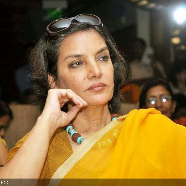 Shabana Azmi pays rapt attention at International Day Of Girl Child event, held in Mumbai, on October 10, 2013. (Pic: Viral Bhayani)