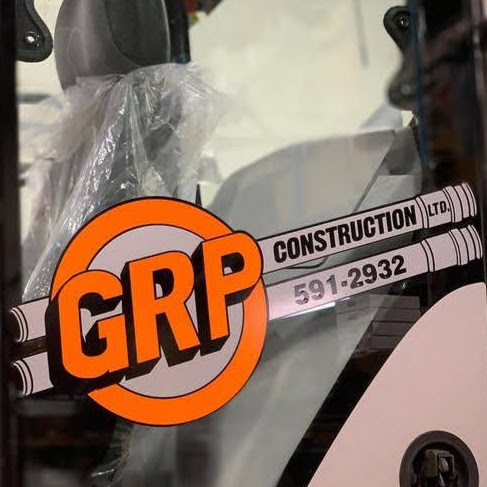 G R P Construction logo