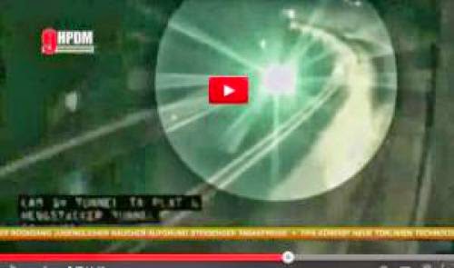 Ufo Filmed In Tunnel In Stuttgart Germany Make An Accident