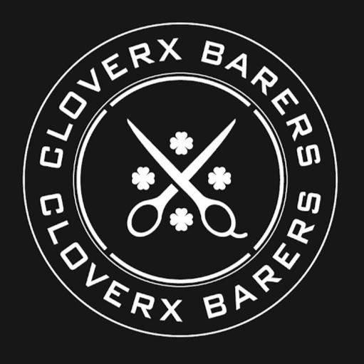 Mister Cutts/Clover X Barbershop. logo