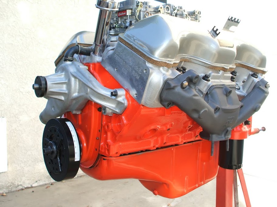 POR15 review; painting a chevy small block engine