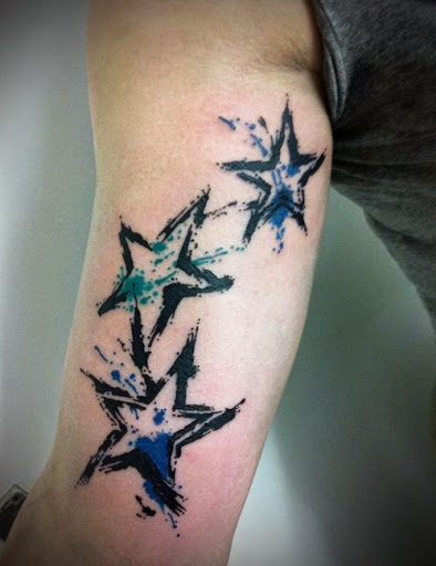 Star tattoos