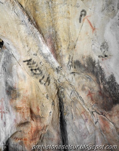 Nuevos grafitis en la Cueva de Atlanterra