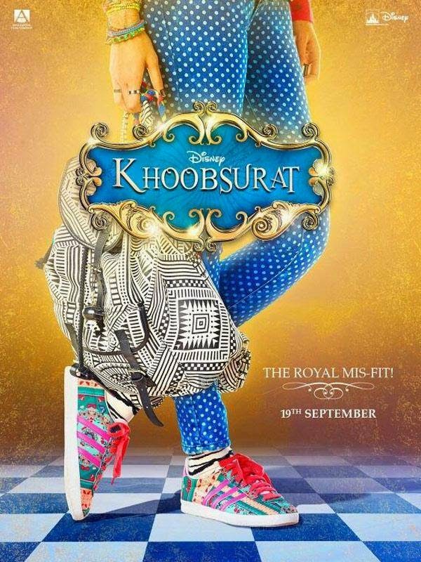 First look of the poster of Bollywood film Khoobsurat starring Sonam Kapoor.