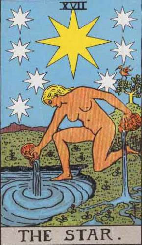 Tarot Card Meaning For The Star Rws And Thoth