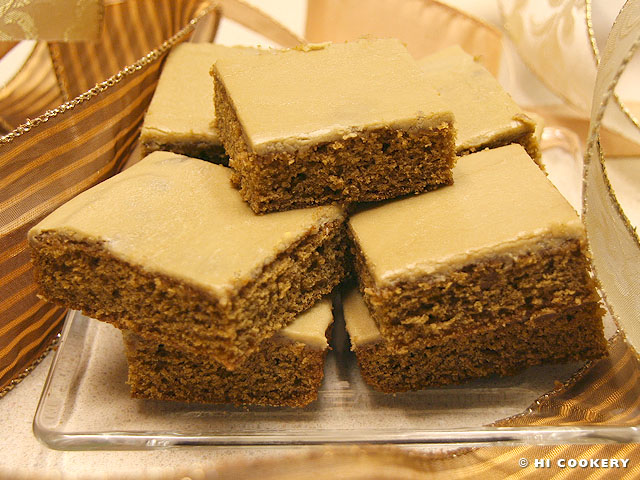 Frosted Molasses Bars