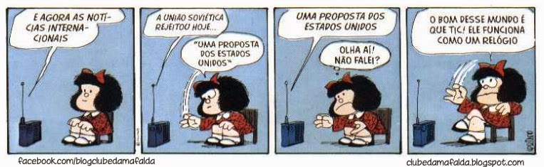 Clube da Mafalda:  Tirinha 691 