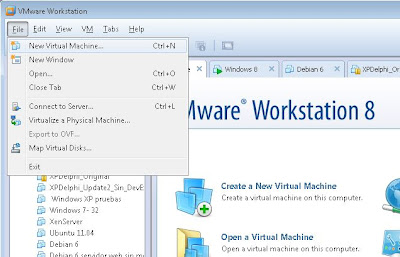 Crear mquina virtual VMware Workstation 8 con Windows 8 Consumer Preview