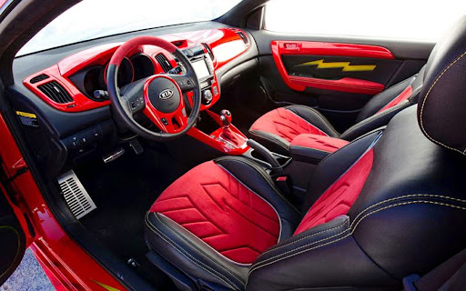 kia forte koup 2014 interior