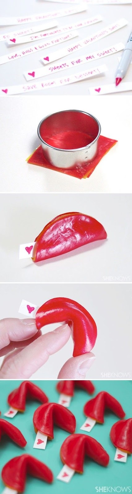 Fruit Roll-Up Fortune Cookies special note for Volunteer Appreciation dinner: 