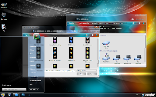 Windows7 sp1® Ultimate 2012 - Full Soft ,Tự nhận Driver , Tuyệt đẹp  SZone.VN-474