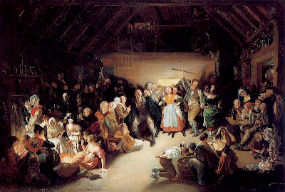 Daniel Maclise - Snap-Apple Night globalphilosophy