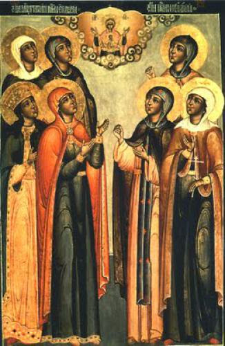 Venerable Martha The Mother Of The Venerable Simeon Stylites The Younger