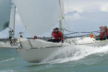 J/24 sailing Australian Nationals- Sandringham Bay