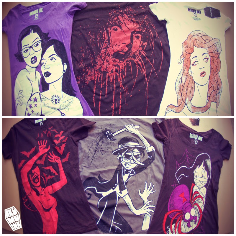Gothic-T-Shirts, alternatives T-Shirt, Blut-T-Shirts, schreiendes Blut-Shirt, Comiccon-Shirts, Medusa-Shirt, rotes Fledermaus-Shirt, schreiendes Fledermaus-Shirt, Spinnen-Shirt, Spinnennetz-Shirt