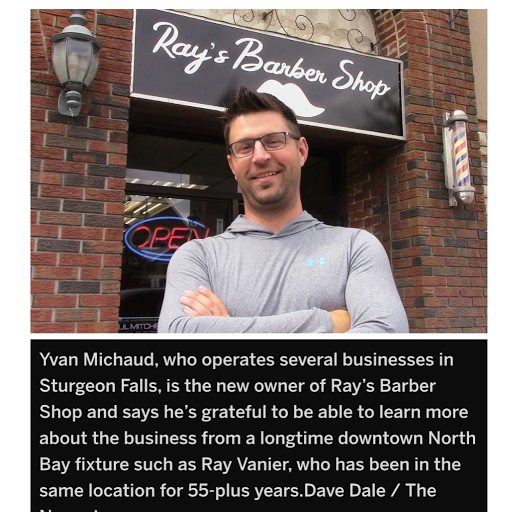 Ray's Barber Shop logo