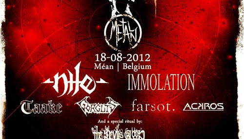 Metal Méan Festival @ Belgique 18/08/2012