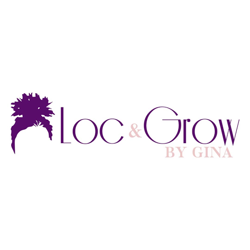 Loc and Grow by Gina logo