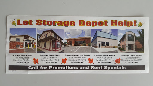 Self-Storage Facility «Storage Depot Self Storage», reviews and photos, 350 S 7th St, Lemoyne, PA 17043, USA