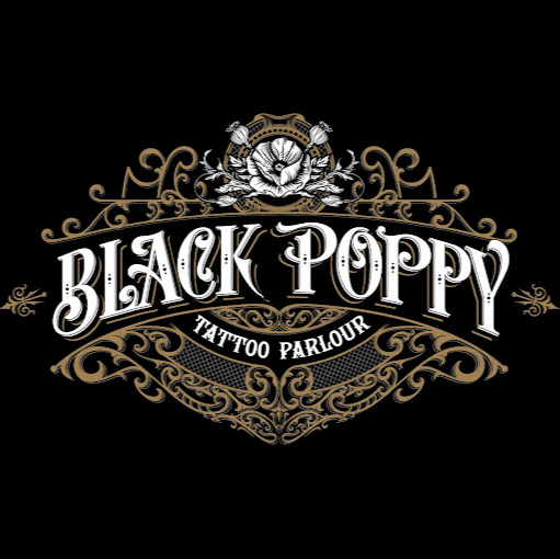 The Black Poppy Tattoo Parlour logo