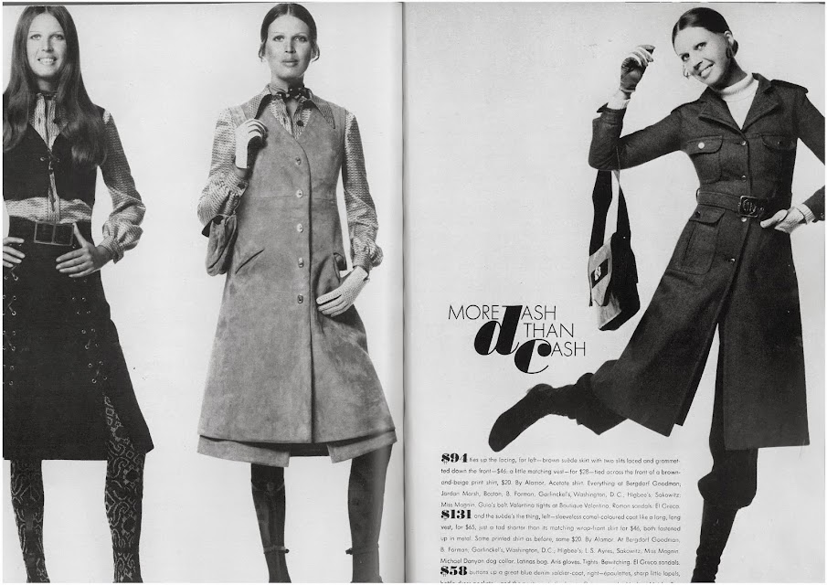 Magazines Update: Vogue US 1 October 1970 Karen Graham